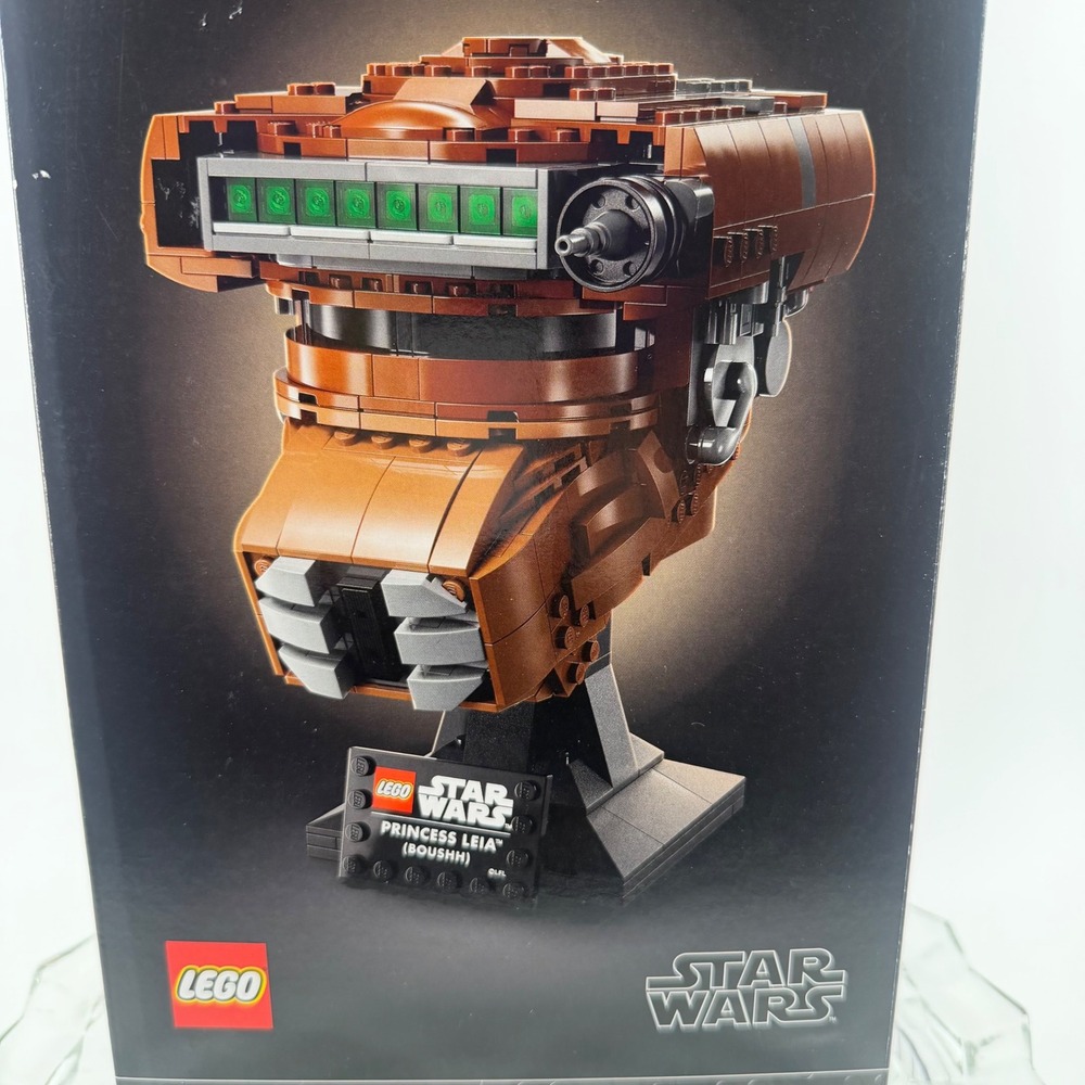 LEGO Star Wars Princess Leia (Boushh) Helmet 75351 – New Sealed Retired